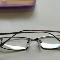 Диоптрична  титан рамка за очила. Унисекс бронзе. - Ново., снимка 2 - Слънчеви и диоптрични очила - 27858059