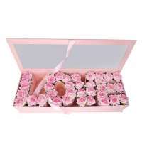 Кутия за декорация LOVE Розова, снимка 2 - Романтични подаръци - 39873457