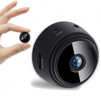 Мини Скрита Камера Smartis А9, Шпионска камера, Wireless, Full HD, Нощно виждане, Черен, снимка 5 - Камери - 36967908