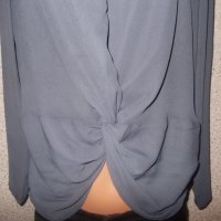 Интересна блуза, L размер, снимка 2 - Блузи с дълъг ръкав и пуловери - 26975015