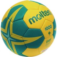 Хандбална топка размер 2, MOLTEN H1X1800-YG, Одобрена от IHF, снимка 2 - Хандбал - 43201838