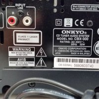 CD тунер Onkyo CBX-300, снимка 3 - Аудиосистеми - 27907118