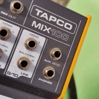 Tapco Mix100 Analogue Audio Mixer - аналогов мини миксер смесител - отличен, снимка 8 - Ресийвъри, усилватели, смесителни пултове - 38515326