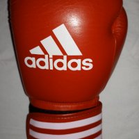 Adidas- Оригинална боксова  лява ръкавица от естествена кожа , снимка 1 - Бокс - 36888298