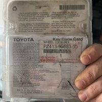 Секретни болтове Тойота Toyota , нови, снимка 2 - Аксесоари и консумативи - 43597263