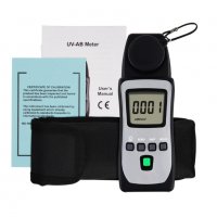 Цифров професионален UVA/UVB тестер за светлина 290 ~ 390nm, снимка 4 - Друга електроника - 37593473