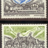 Френска Андора 1986 Eвропа CEПT (**) чиста, неклеймована, снимка 1 - Филателия - 43617768