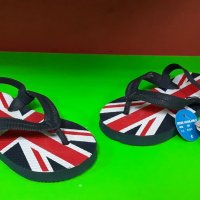 Английски детски джапанки-сандали-2 цвята, снимка 2 - Детски джапанки - 28890890