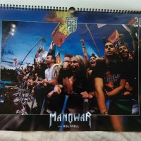 календар на Manowar Каварна , снимка 3 - Колекции - 10292413