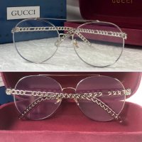 Gucci прозрачни слънчеви,очила за компютър, снимка 1 - Слънчеви и диоптрични очила - 39147861