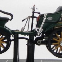 Opel Patent-Motorwagen System Lutzmann 1899 - мащаб 1:43 на IXO/Altaya в PVC дисплей-кейс, снимка 3 - Колекции - 28359768