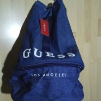 Нова спортна торба/раница Guess Bag Denim Look , снимка 6 - Чанти - 26861561