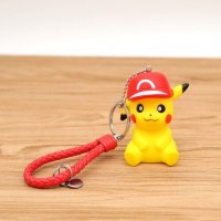 Ключодържател: Pokemon Пикачу с кожена каишка Покемон , снимка 2 - Други - 32960288