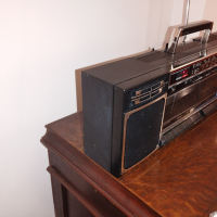 Радиокасетофон Шарп, снимка 4 - Радиокасетофони, транзистори - 44897645