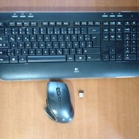 Клавиатура  Logitech Unifying+Receiver, снимка 1 - Клавиатури и мишки - 38436247