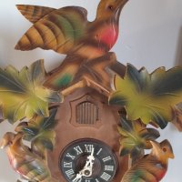 Стенен часовник с кукувица - Шварцвалд, снимка 4 - Антикварни и старинни предмети - 43360667