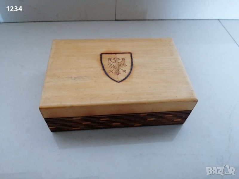 Дървена кутия 15 х 10 h 5, снимка 1