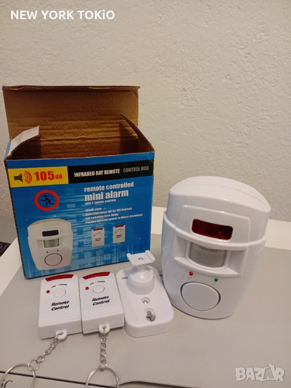 АЛАРМА БЕЗЖИЧНА СЪС СЕНЗОР ЗА ДВИЖЕНИЕ , снимка 1