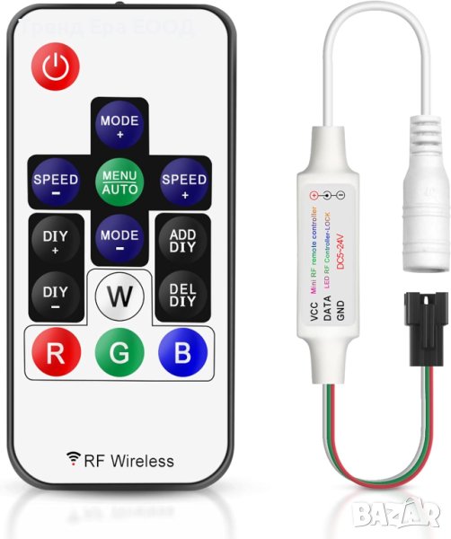RF дистанционно за LED лента, снимка 1