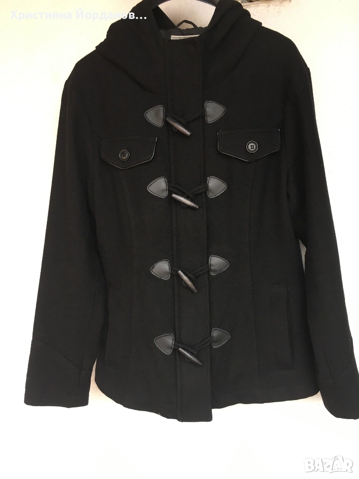 Вталено късо палто 50% вълна , М, снимка 1