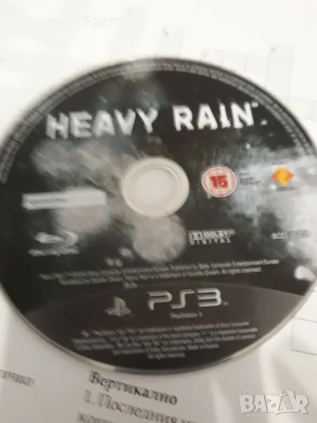 PS3 Heavy Rain, снимка 1