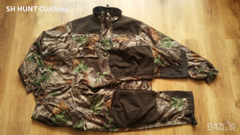 SWEDTEAM COVERTEX REALTREE hardwoods размер 54 / XL за лов екип безшумен с мъхеста материя - 554, снимка 1