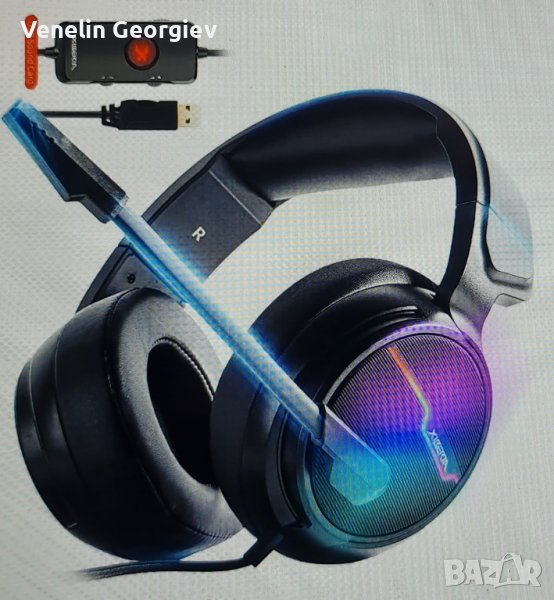 Геймърски слушалки за PC,лаптопи и Mac устройство. XPERIA V20, снимка 1