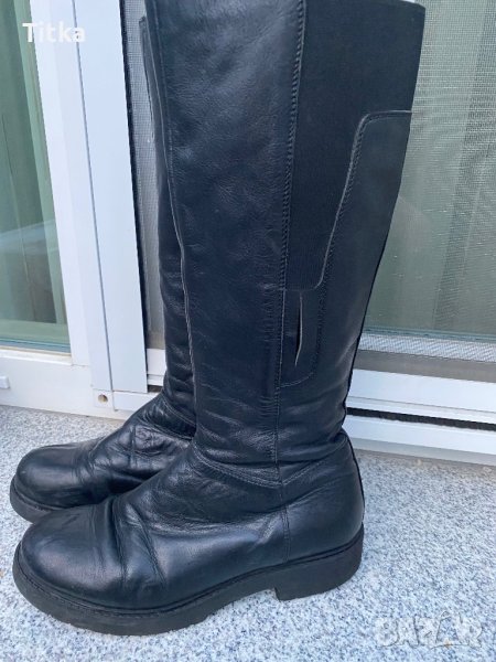 Ботуши естествена кожа 38 номер, снимка 1