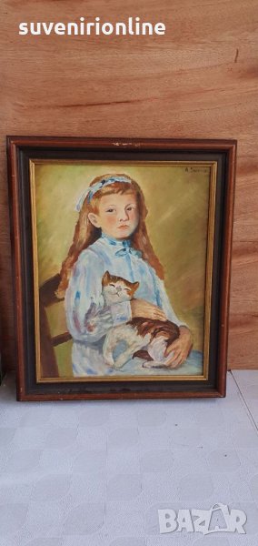 Рисувана картина на А. Swinnen, снимка 1