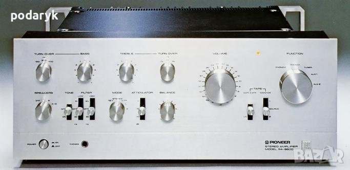 Мечтаният от всеки аудиофил Pioneer SA-9800 Integrated Amplifier Vintage Classic, снимка 1