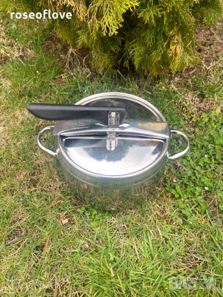 EXCELSA ITALY / ИТАЛИЯ качествена тенджера под налягане с вместимост 5 литра, снимка 1