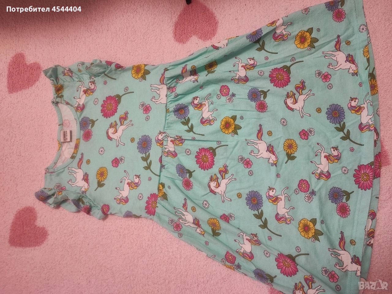 Детска памучна рокля LC Waikiki , снимка 1