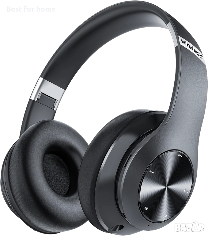 Bluetooth слушалки за уши Мубести, снимка 1