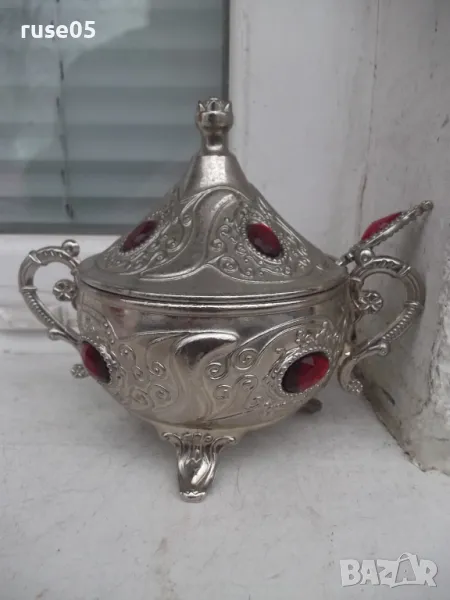 Захарница метална - 1, снимка 1