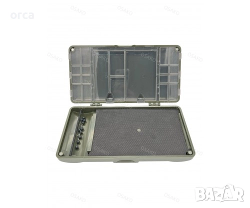 Кутия за шаранджийски монтажи OSAKO TACKLE BOX M068 компактна кутия, снимка 1
