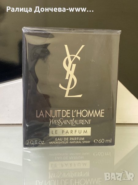 ПАРФЮМ ПРОДУКТ-YVES SAINT LAURENT-LA NUIT DE L' HOMME-LE PERFUM, снимка 1