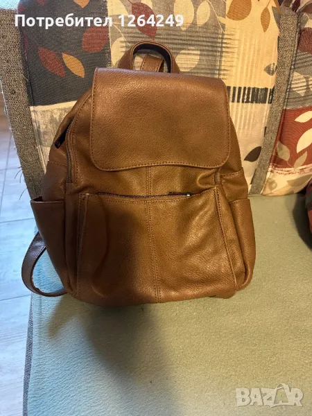 Кожена раница , снимка 1