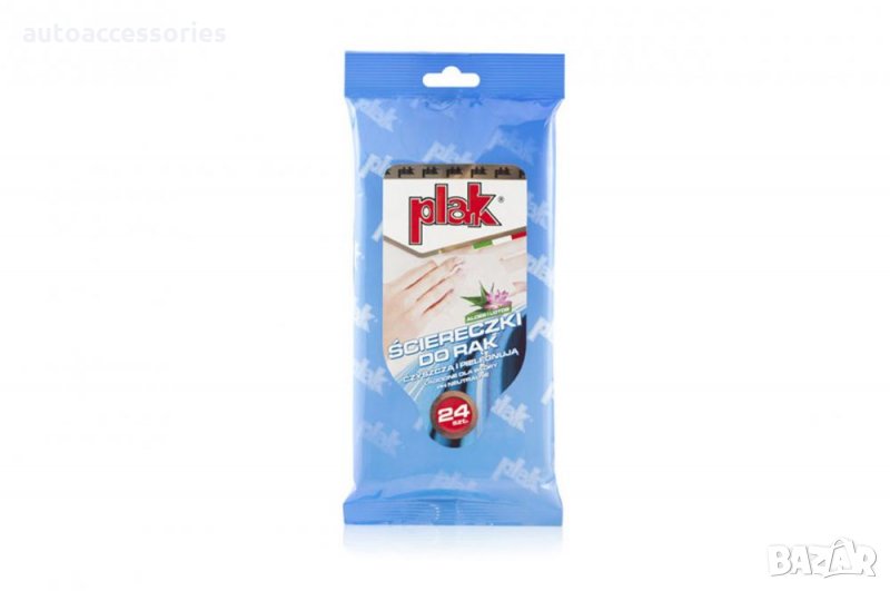 3000052339 Кърпички за почистване на ръце 24броя аромат Алое и Лотос Е0429, снимка 1