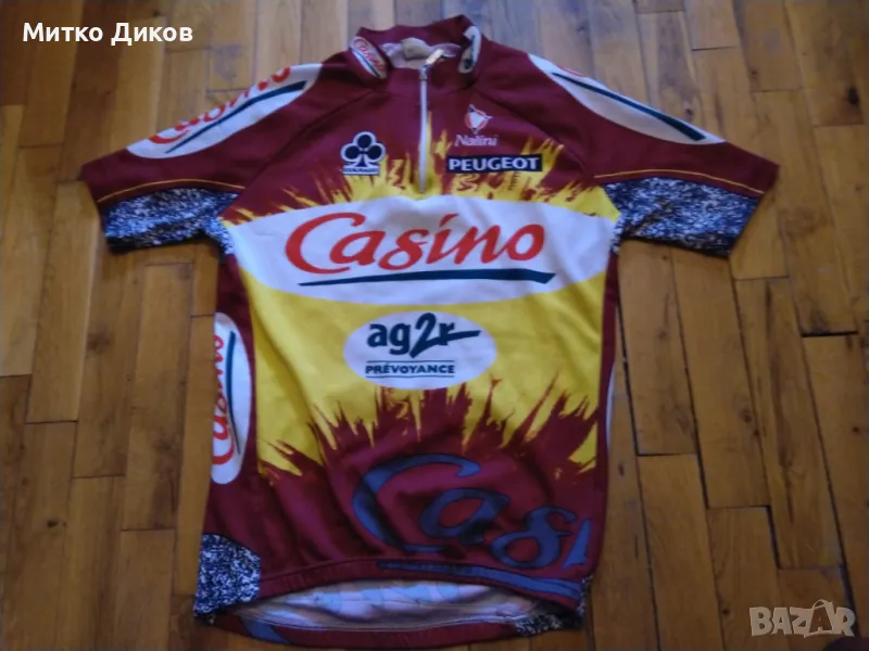 Колездачна тениска за 12-14г маркова на Налини Колнаго Пежо, снимка 1