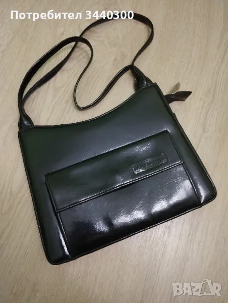 дамска кожена чанта nazareno corsini, снимка 1