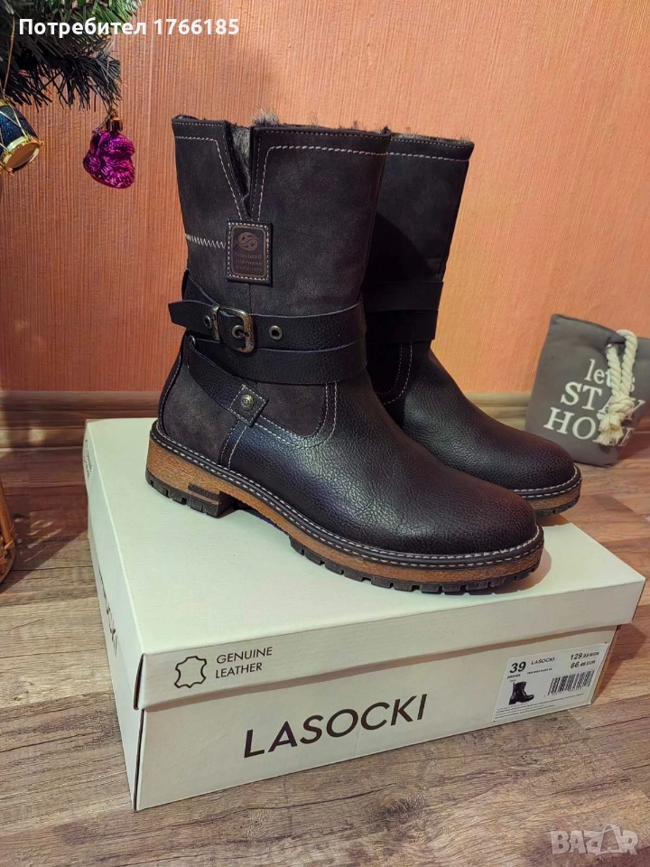 Зимни Дамски боти, снимка 1