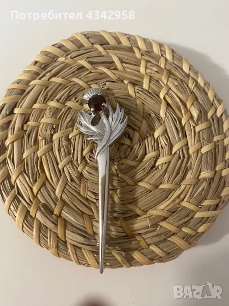 Стара Шотландска брошка Kilt, снимка 1