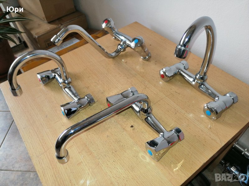 Продавам кухненски стенни батерии на 150мм, Видима Идеал, от едно време, снимка 1