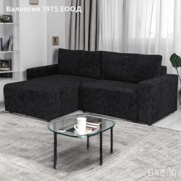 Разтегателен ъглов диван Далас Корнер, снимка 1