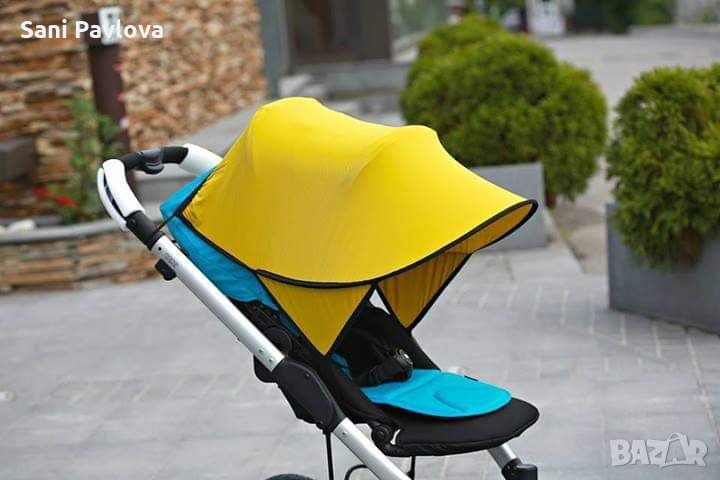 Универсален сенник за бебешка количка с UV защита , снимка 1