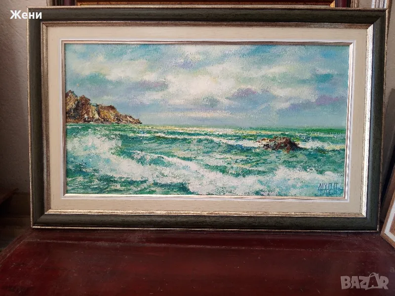 Маслена картина на Николай Ханзъров , снимка 1