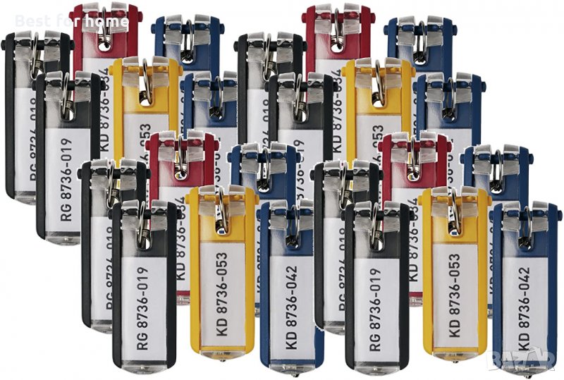 Комплект от 24 висококачествени ключодържатели, снимка 1