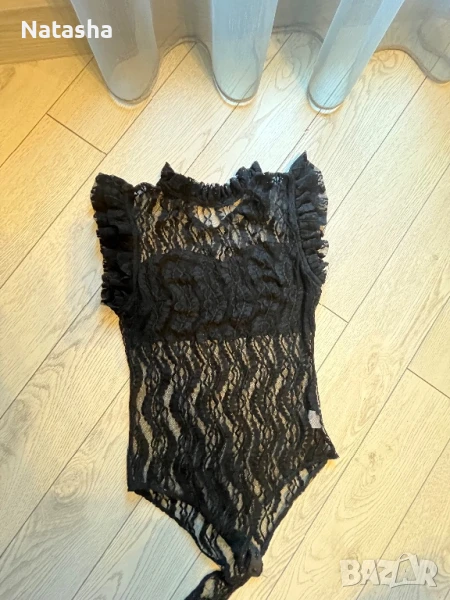Блузка боди дантела, снимка 1