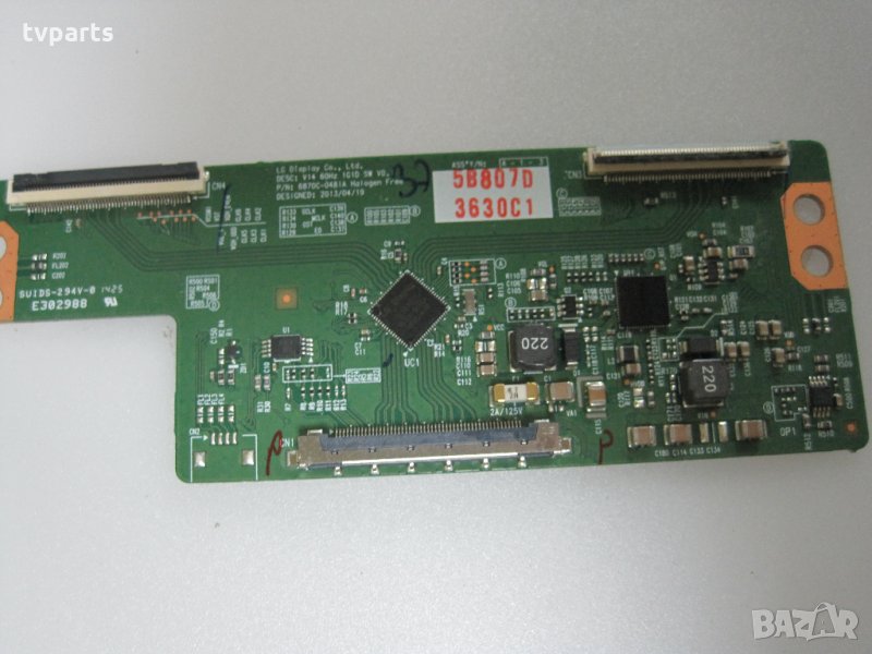 T-Con 6870C-0481A 100% работещ дисплей LC490DUE, снимка 1