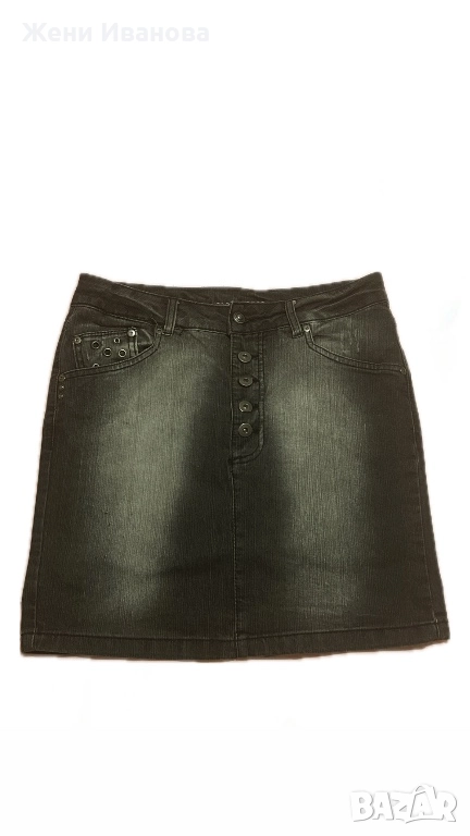 Дамска ретро дънкова пола , снимка 1